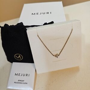 Mejuri 18KGold Plated On Silver Lotus Bracelet